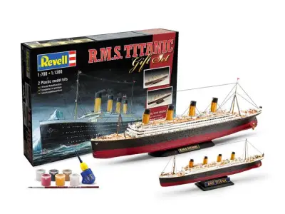 Maquette titanic 1/700 1/1200 gift set